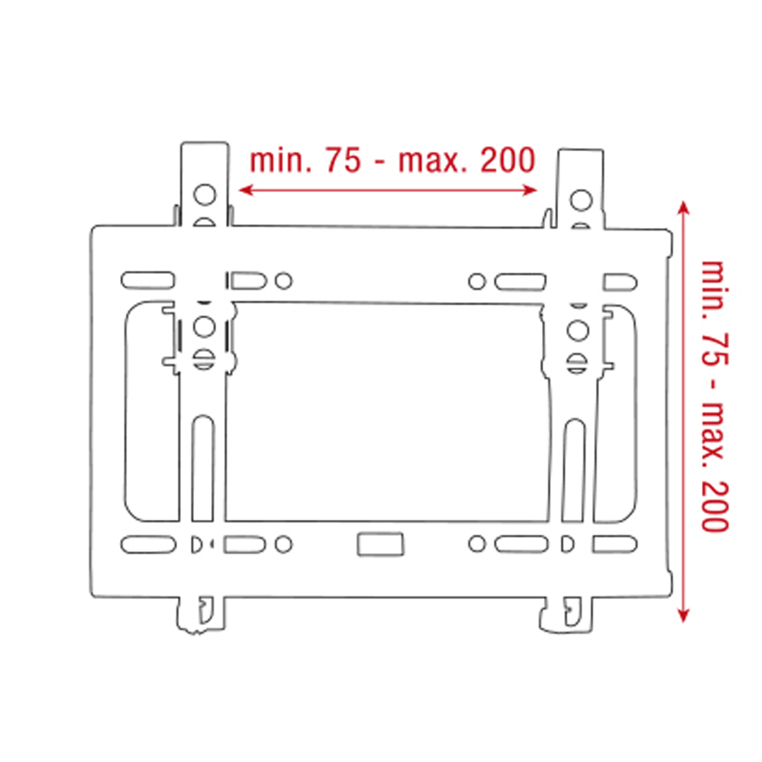 PLB-2246 TV Wall Mount voor 13” - 42”