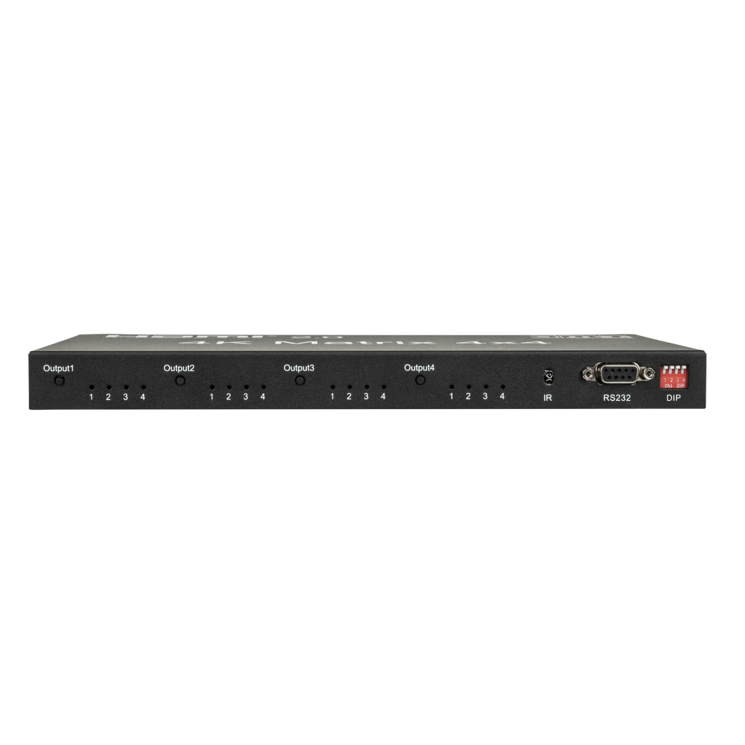 VT101 - HDMI Matrix 4x4 4-in / 4-uit routeerbare HDMI-schakelaar met afstandsbediening