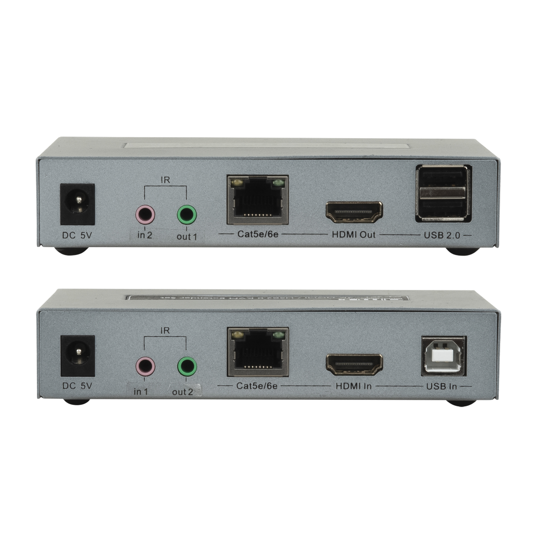 VT201 - 4K-KVM HDMI / USB Extender Set USB- en HDMI-signaaloplossingen voor lange afstanden