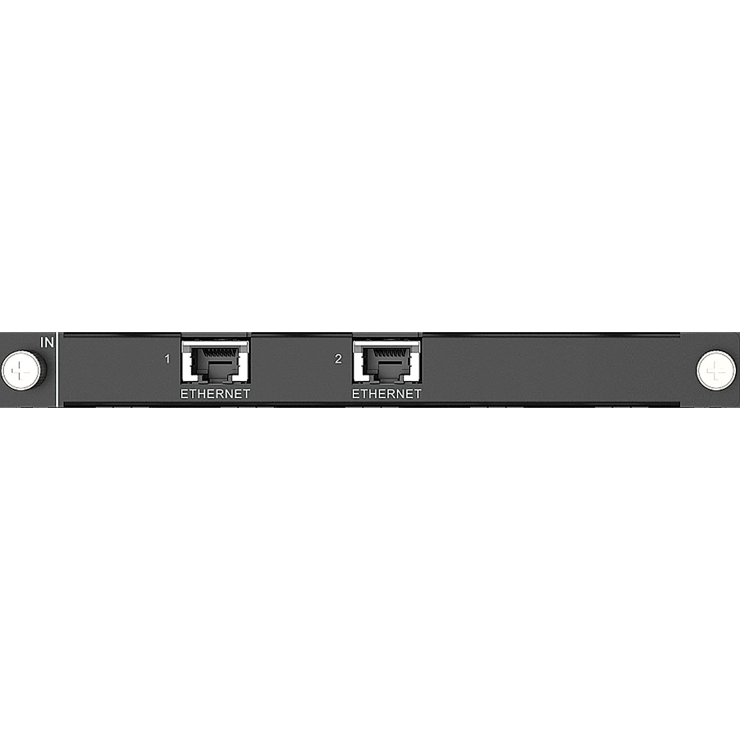 H Series 2x RJ45 IP Input Card Voor Streaming Videobronnen