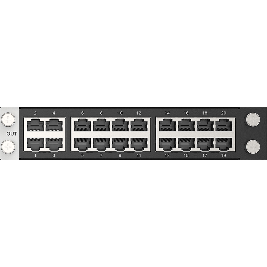 H Series 20x RJ45 4K Sending Card Stuurt tot 13.000.000 pixels aan