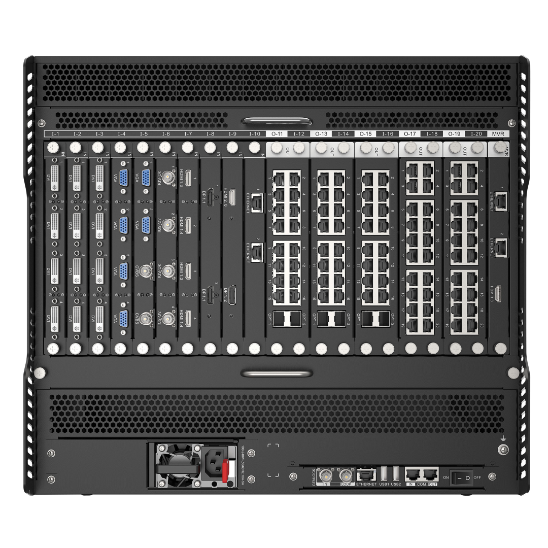 H-Series H9 Main Frame Video Wall Splicer voor 65 Megapixels