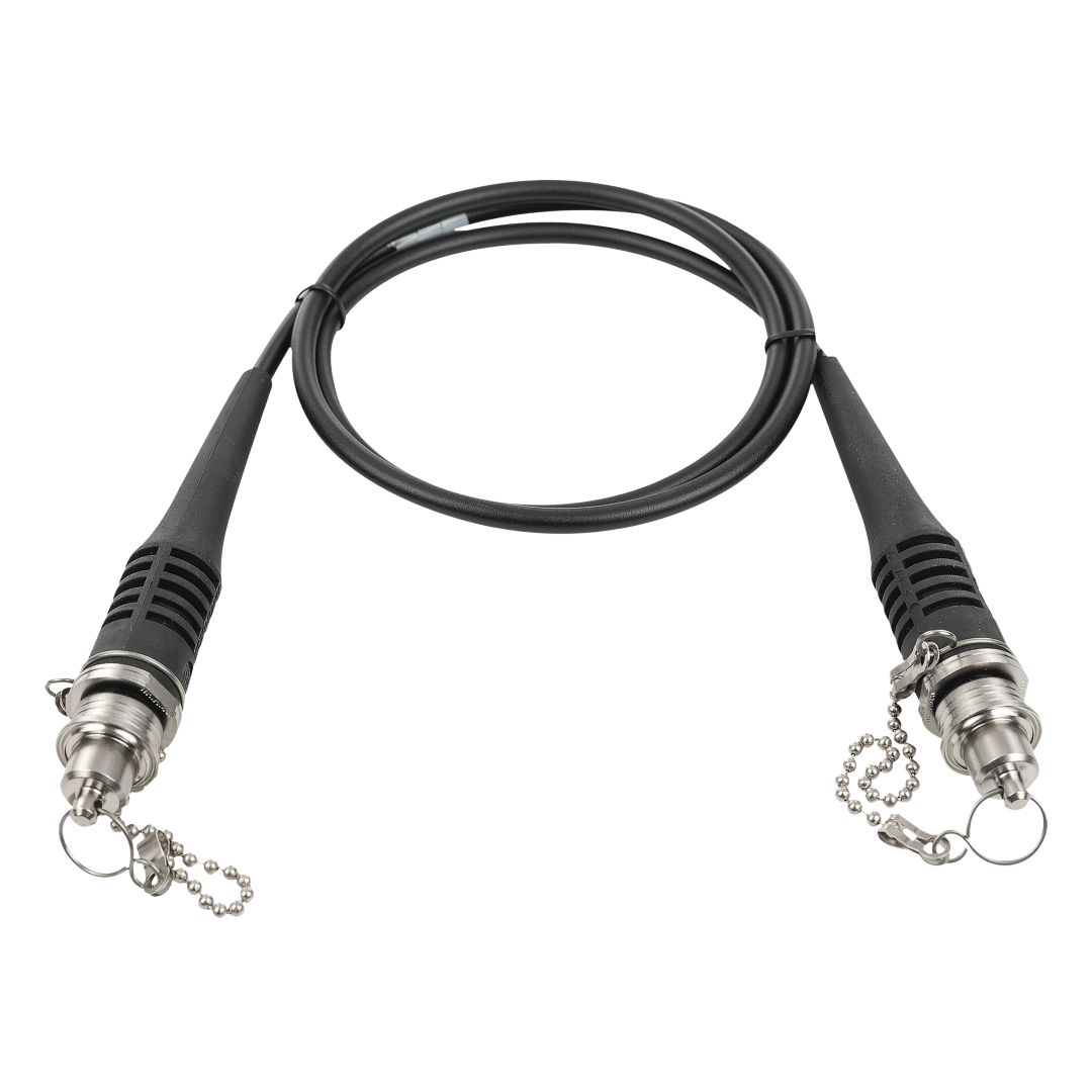 Extension Cable 1 m with 2x Q-ODC2-F Glasvezelkabel