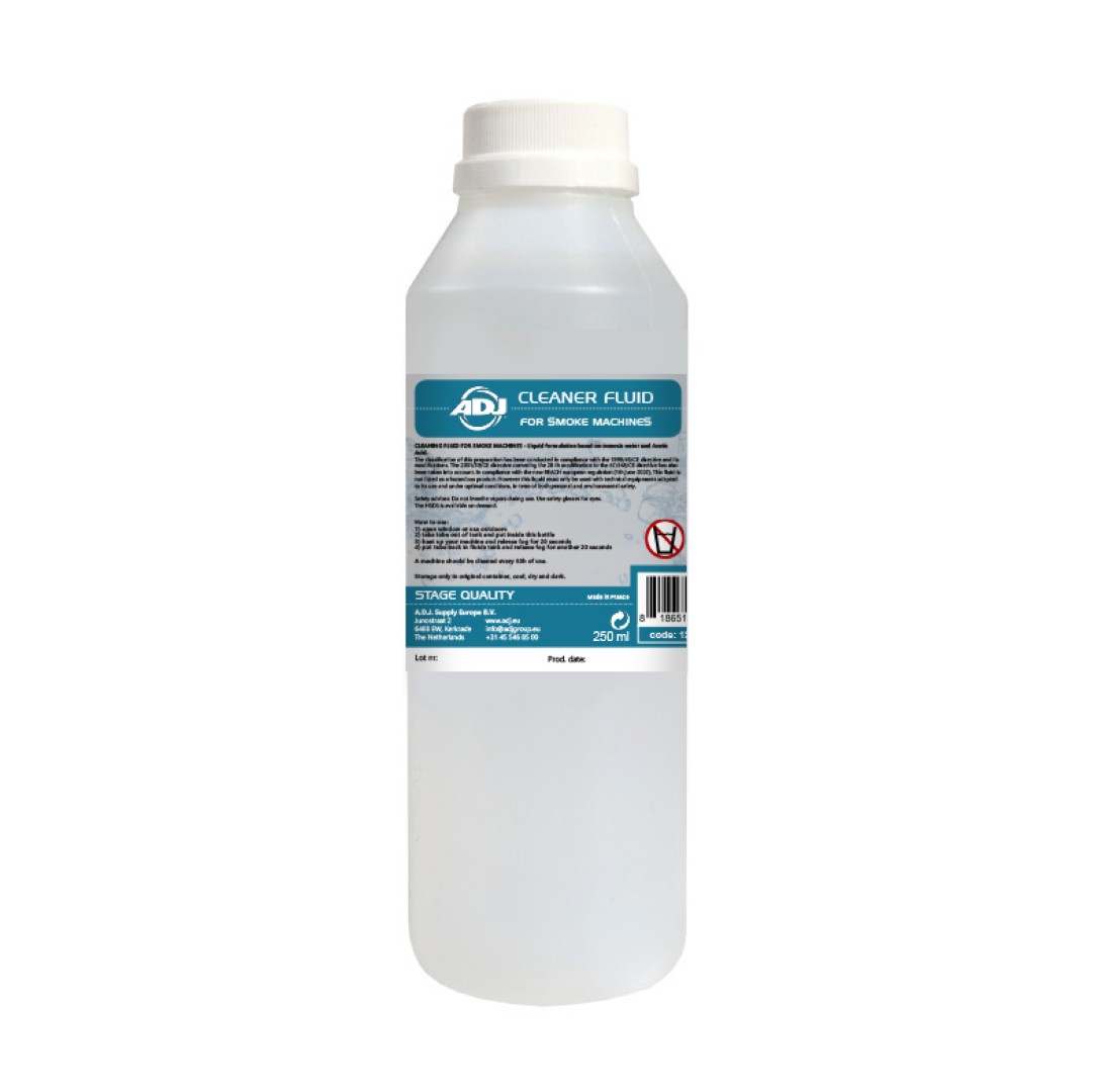 cleaning fluid 250mL for fog machines