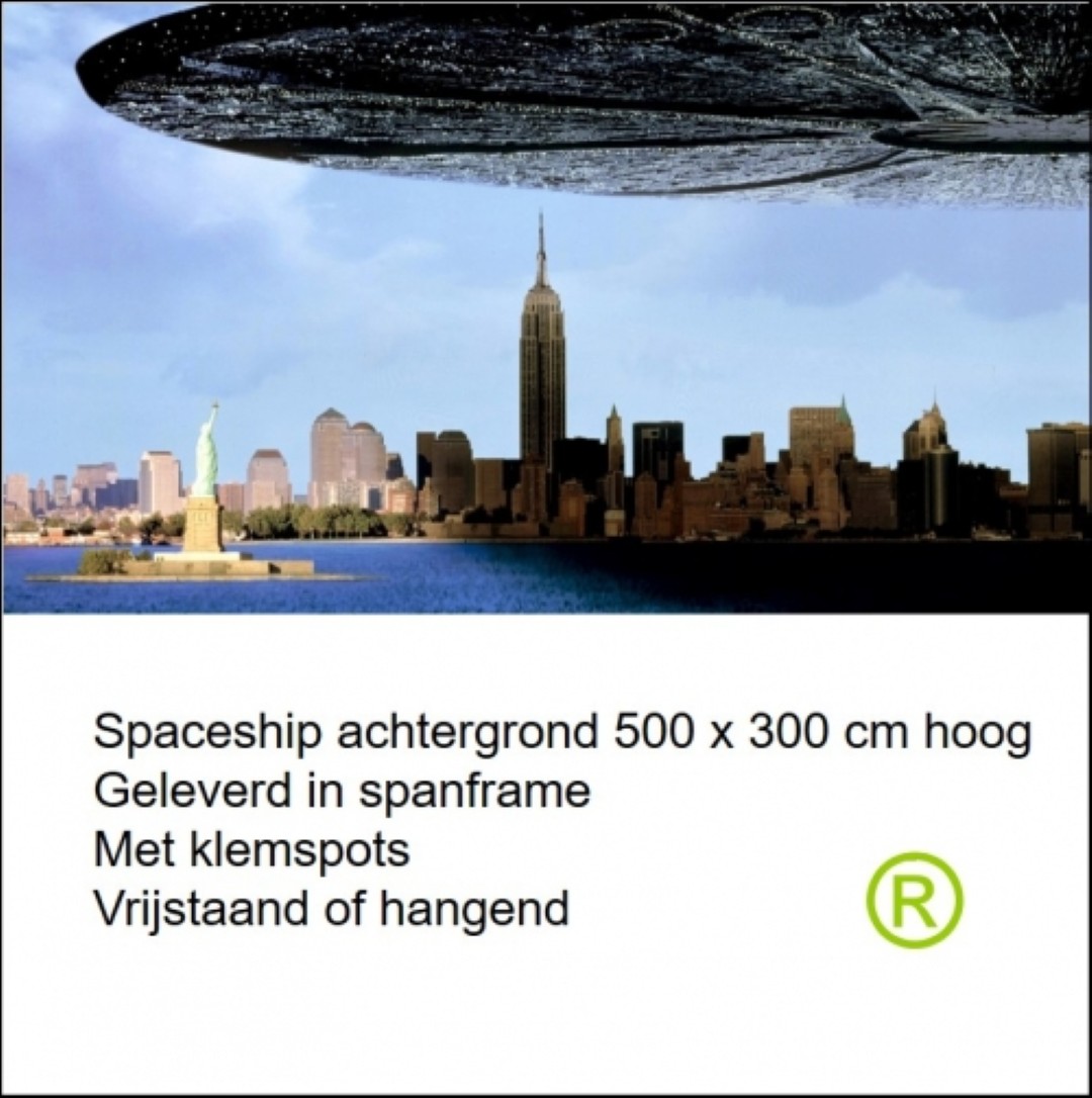 decorwand Spaceship thema