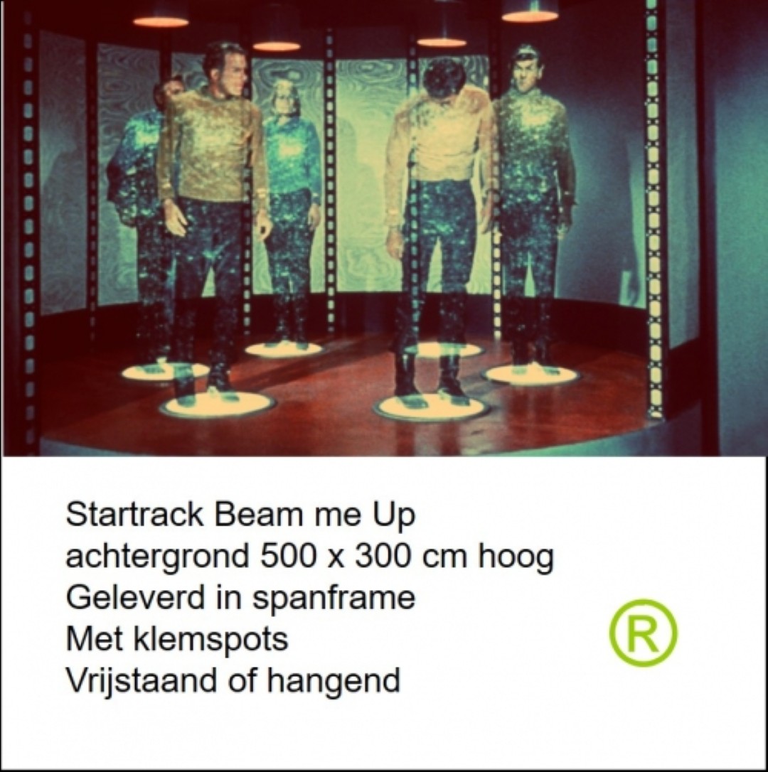decorwand Startrack thema