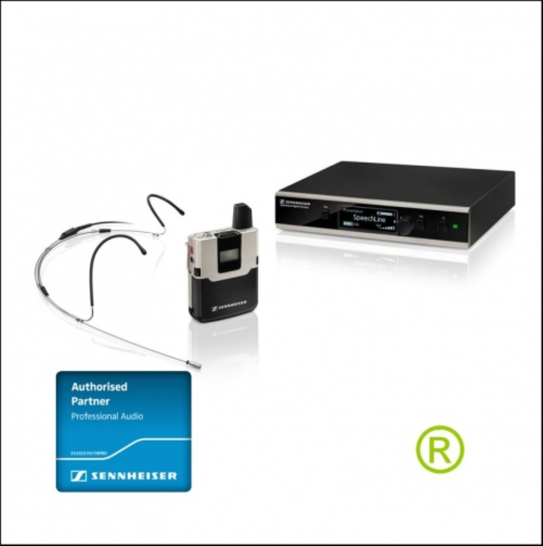 Speechline DW 3 EU R hoofbeugelzender draadloze microfoonset