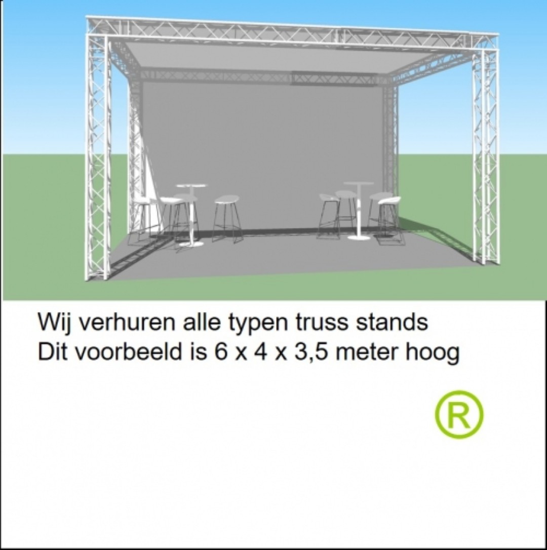 Beursstand 6 x 4 meter huren