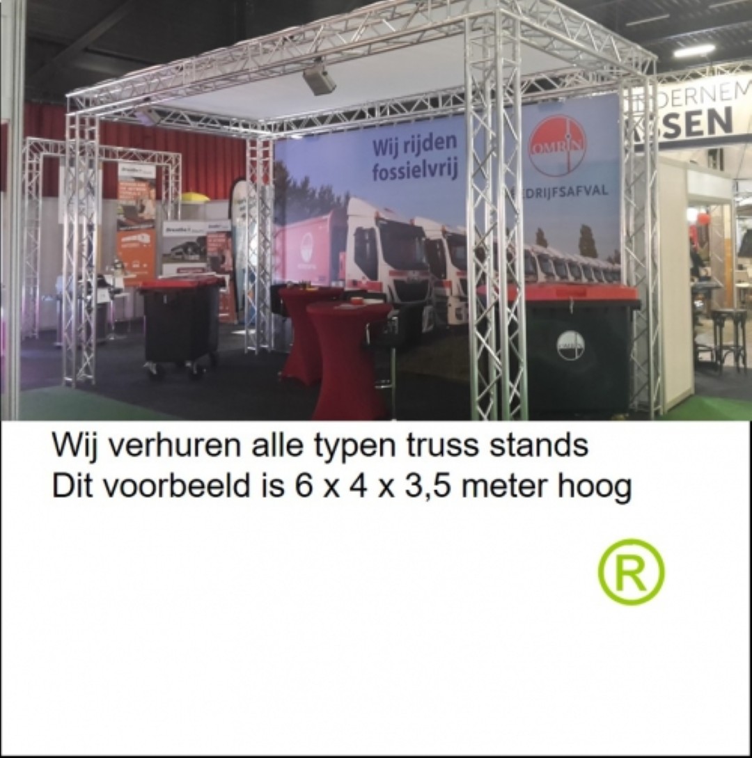 Beursstand 6 x 4 meter huren