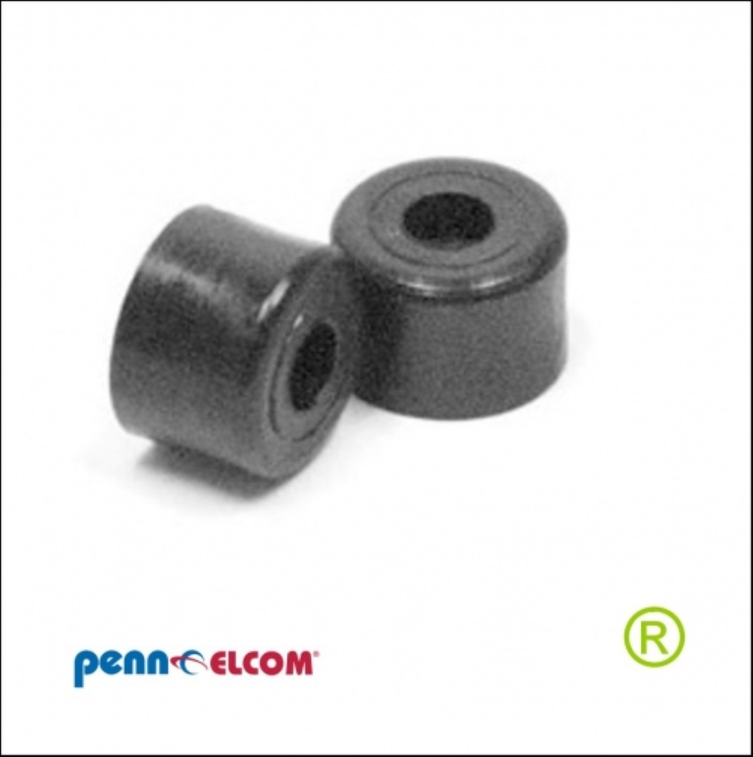 Bodemdop PVC 12 x 8 mm hoog F1698/LD