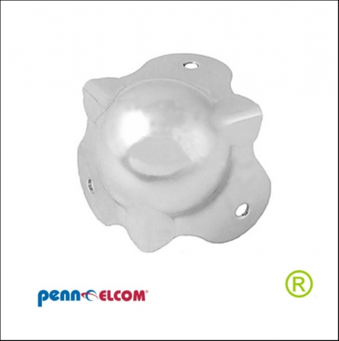 Bolhoek stapelhoek medium 58mm C1352 Flightcase hoek