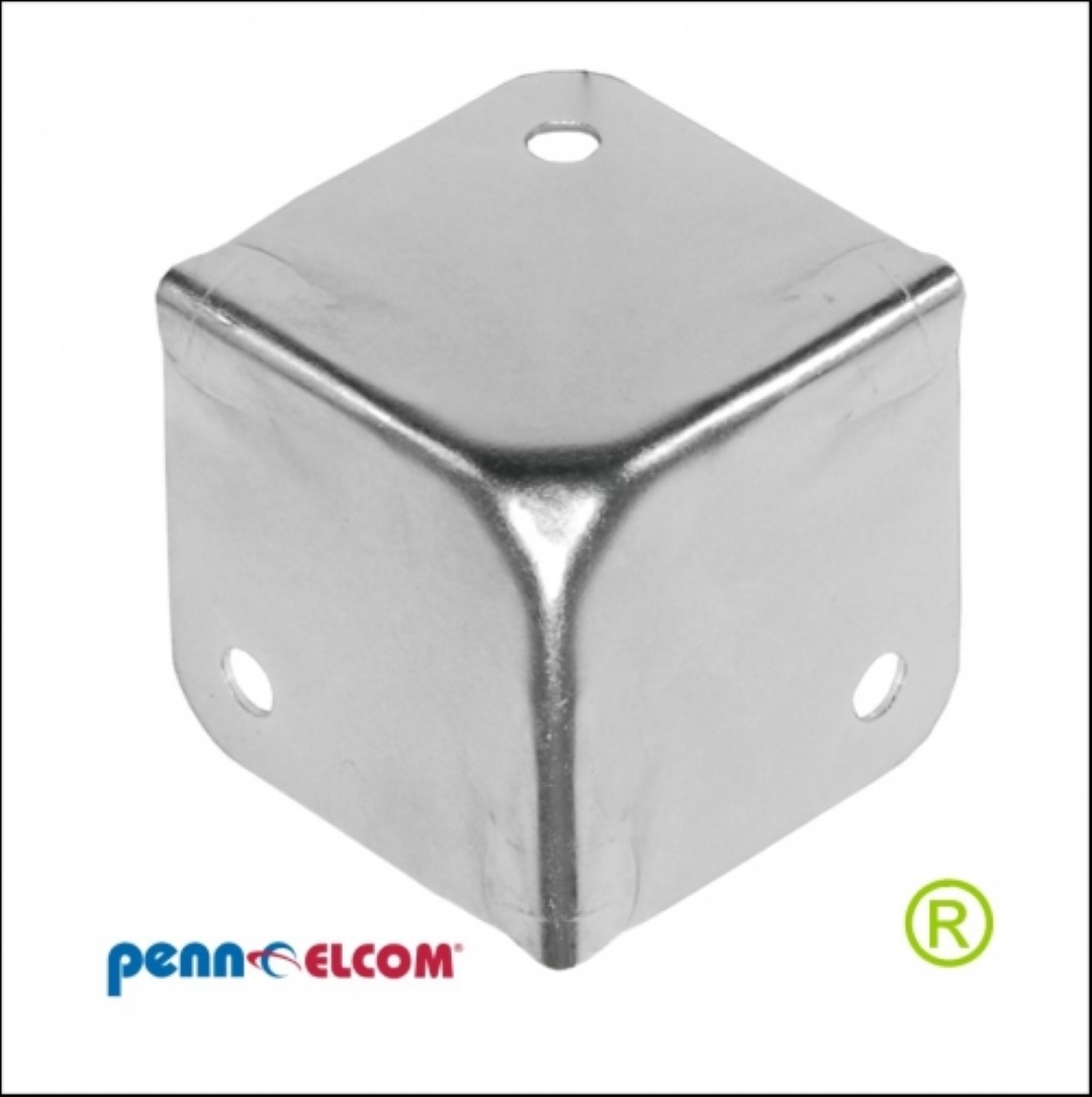 Platte hoek 44 mm CG-1130 Flightcase hoek