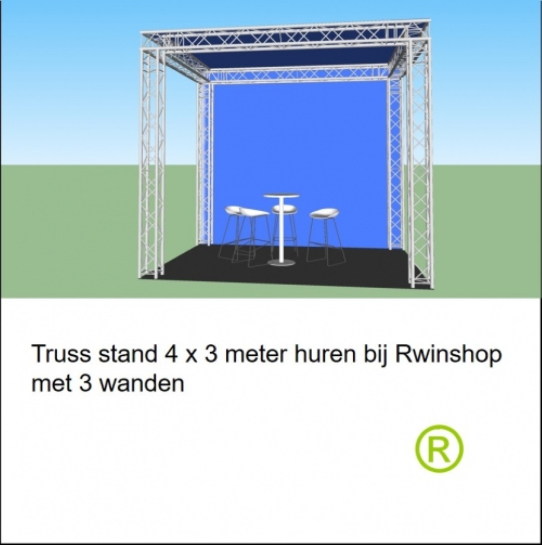 Truss stand 3 x 4 meter huren