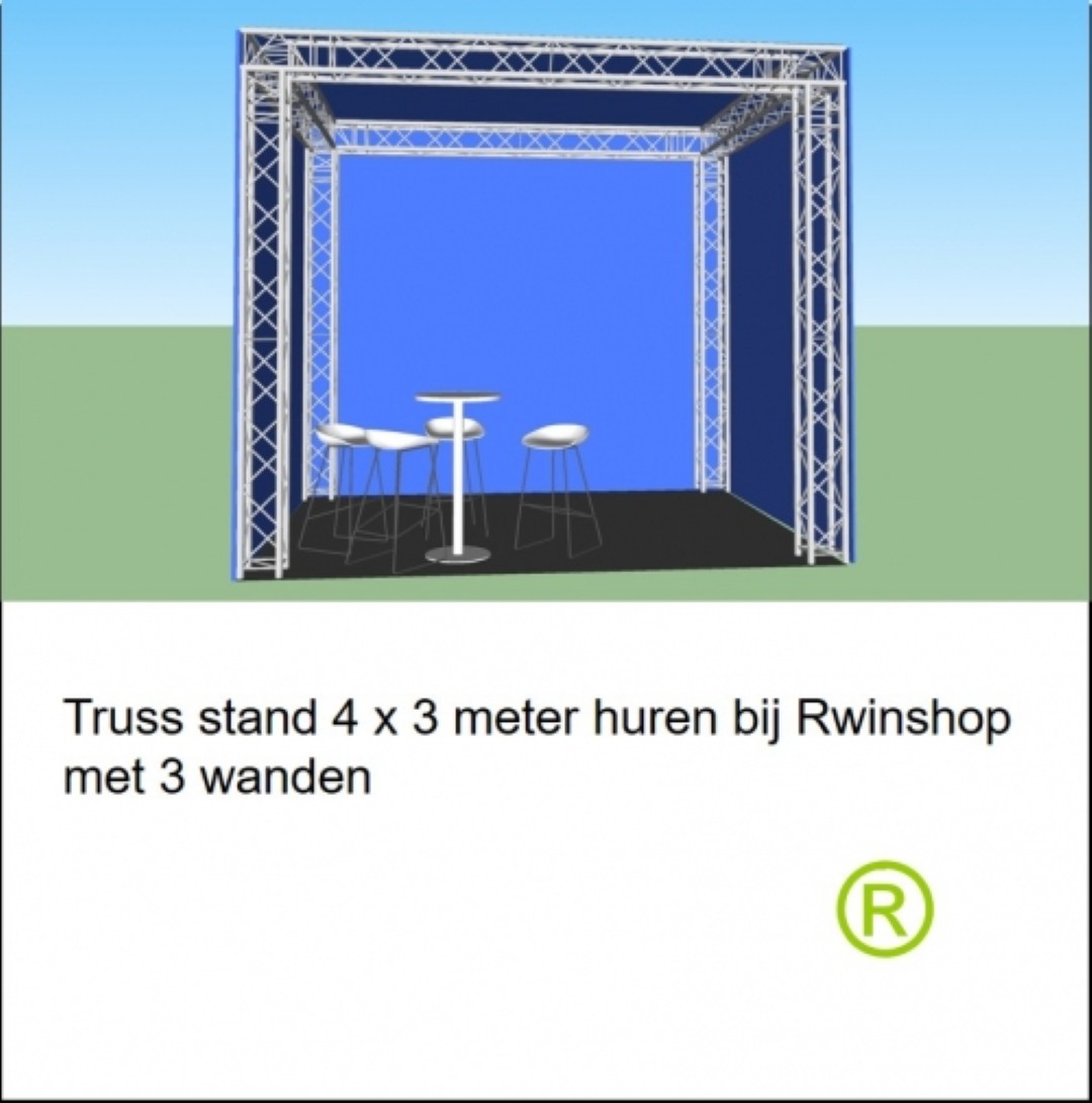Truss stand 3 x 4 meter huren