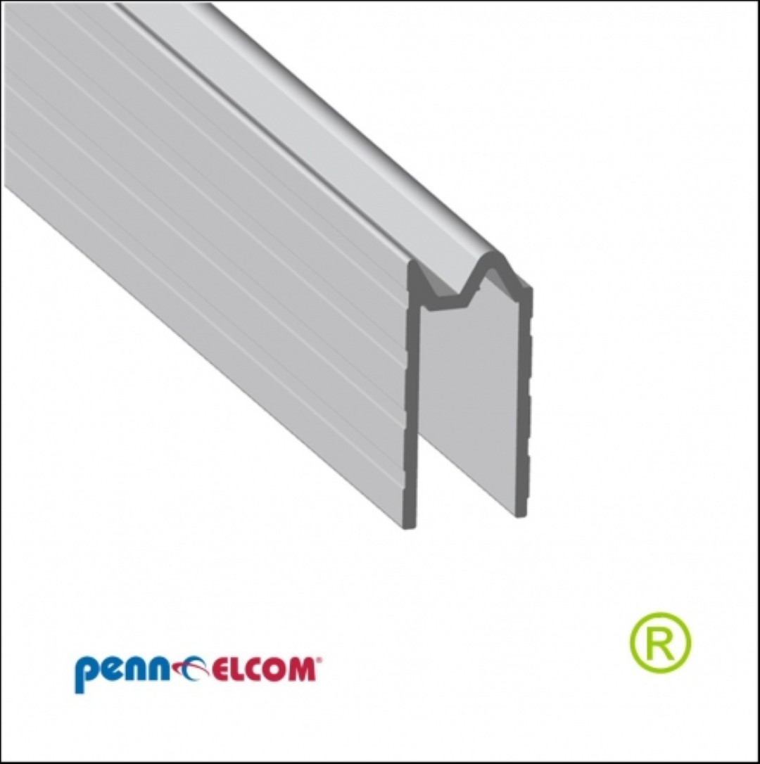 Sluitprofiel 10mm omkeerbaar EG-0591 per meter