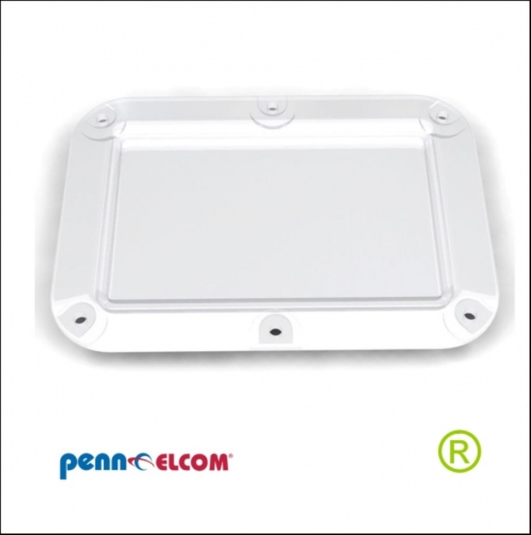 Transparante inbouwkom Barcode Scan venster plexiglas D2501PW