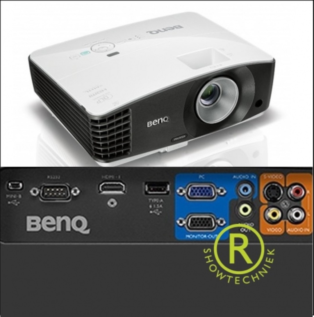 Beamer huren - 3.500 Ansi lumens DLP BenQ MU 686
