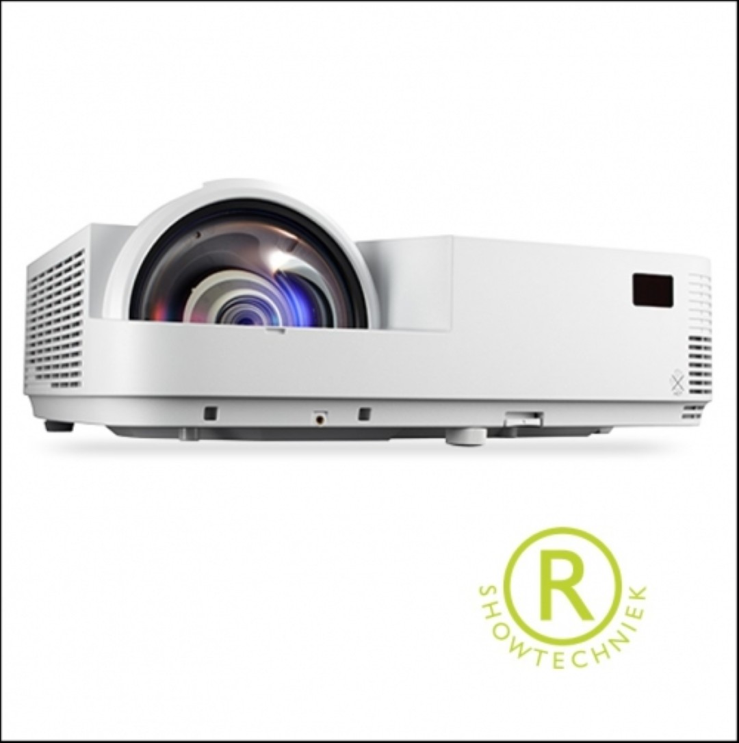 Beamer Short Trow 3.500 Ansi lumens DLP Nec MC333XS verhuur
