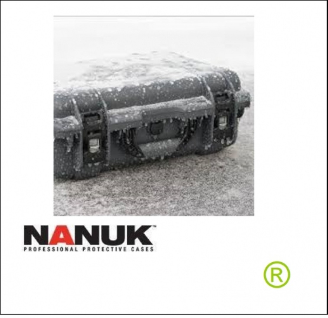 Nanuk case 940 Sterke PVC koffer met plukschuim