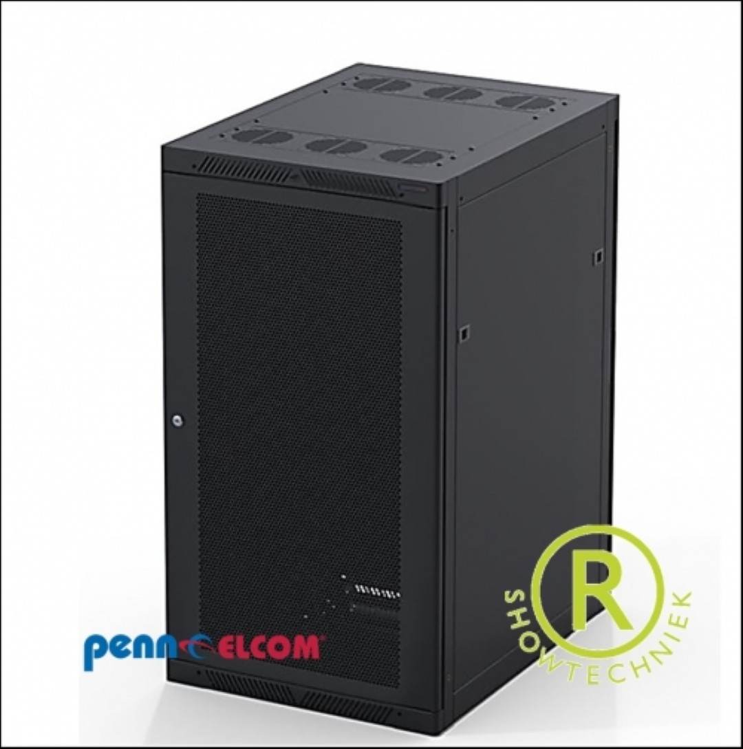 Serverrek 19inch installatierek 60 cm diep 22 Eh. R4066-22Uk inclusief verzendkosten