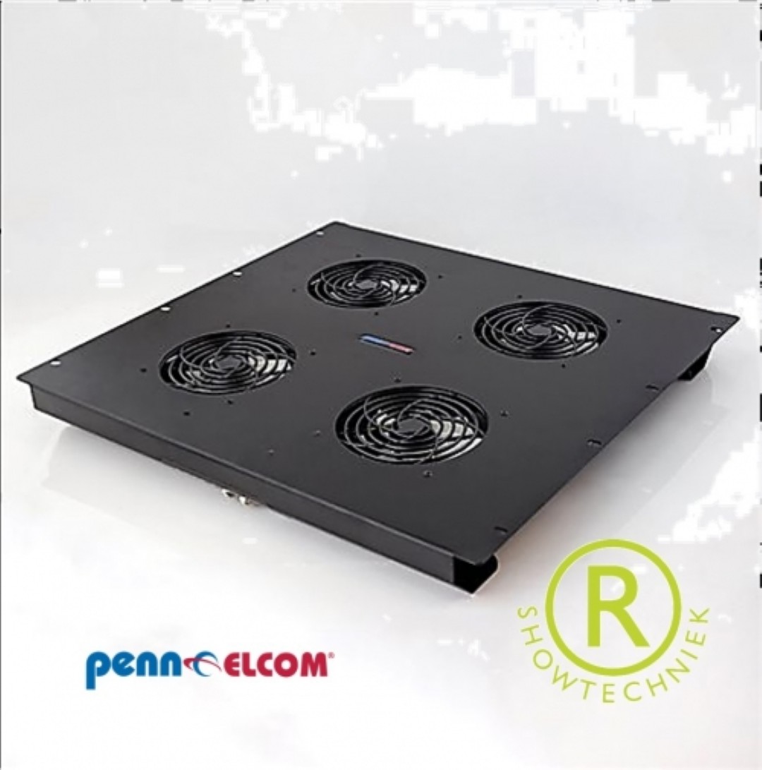 Ventilatoren set 4 delig voor serverrekken