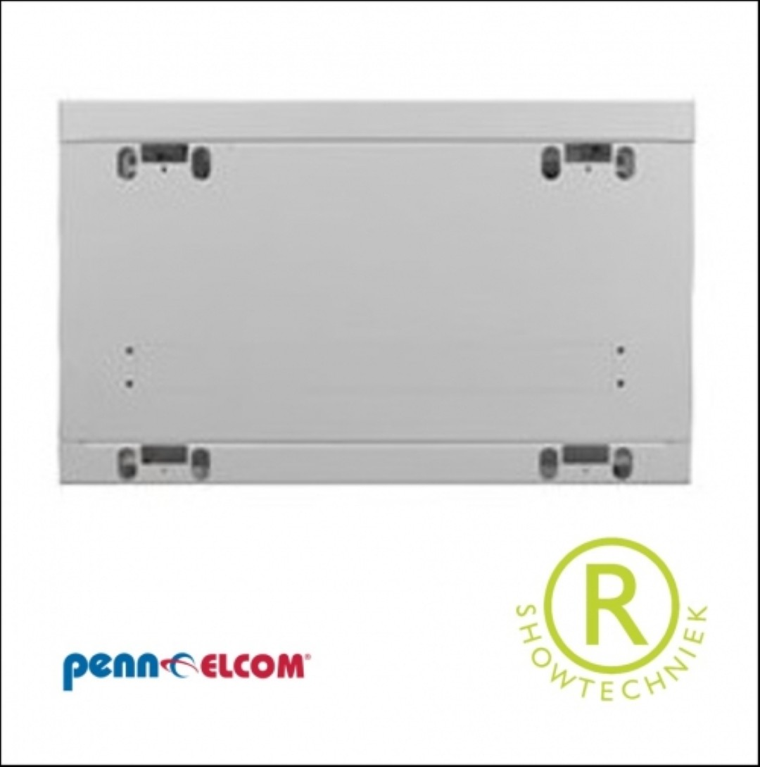 Serverrek WM Rack 450mm x 6 Eh glazendeur R6406-M6 wit