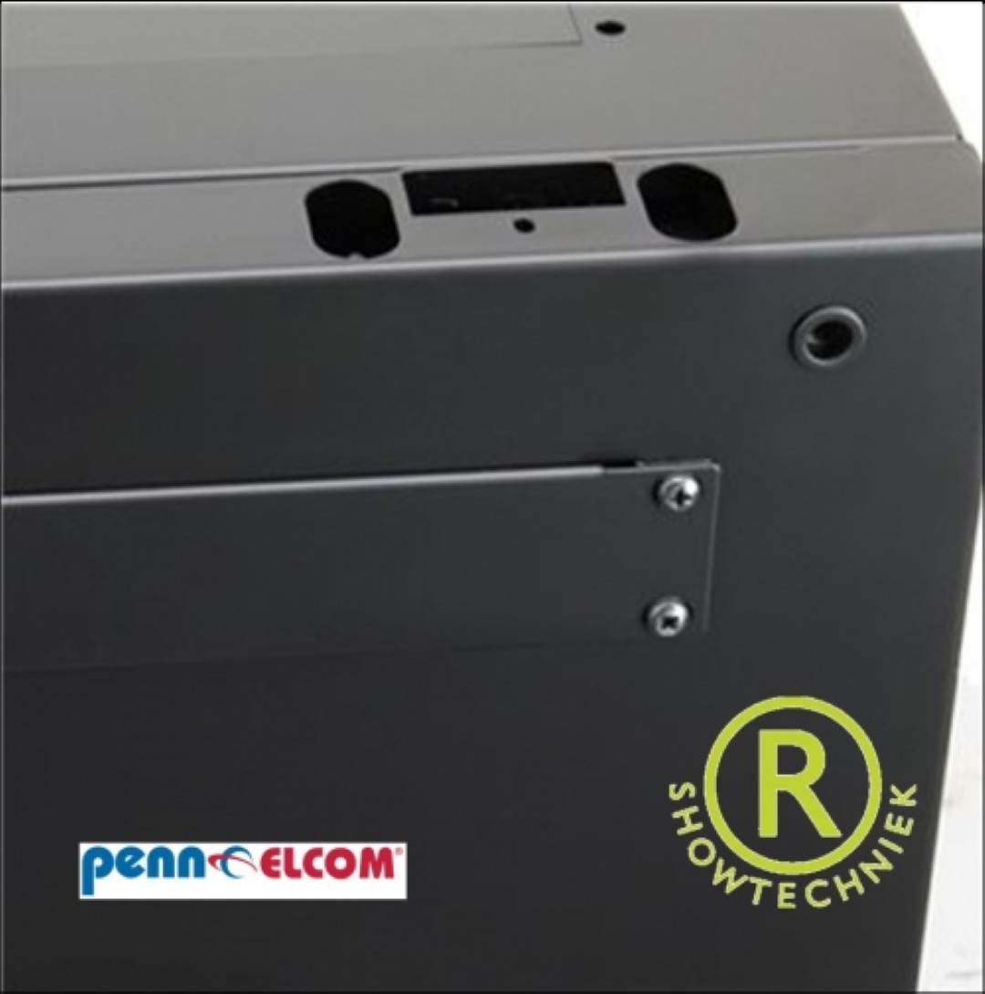 Serverrek WM Rack 450mm x 12 Eh glazendeur R6412-M6 zwart