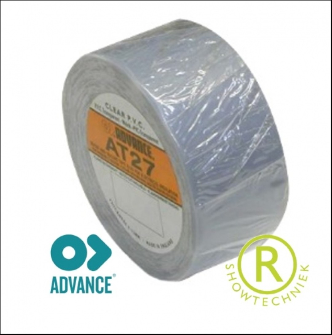 Balletvloertape Transparant 33m x 50mm AT27