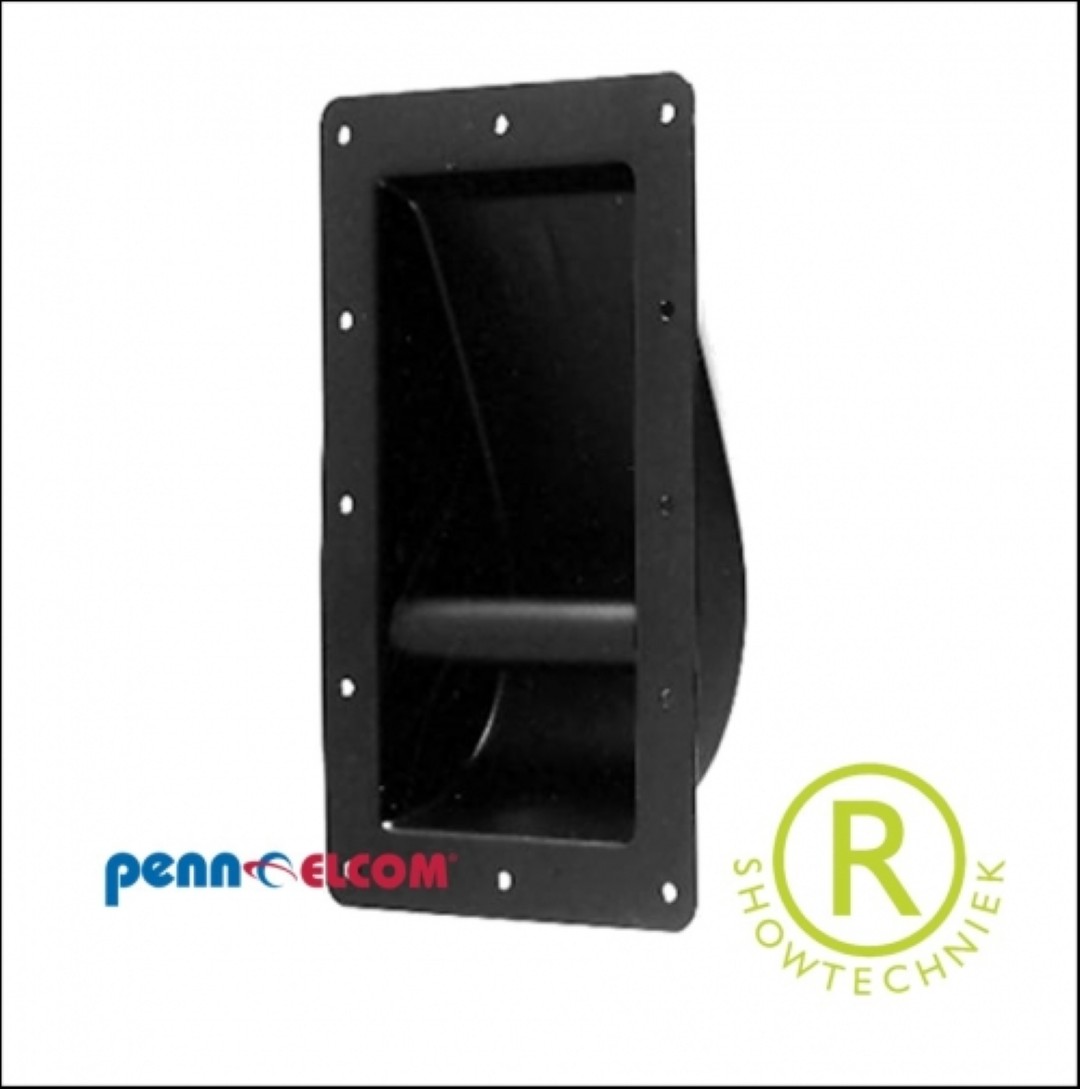 Aluminium Boxenhandvat H1027 - 162 x 273 mm