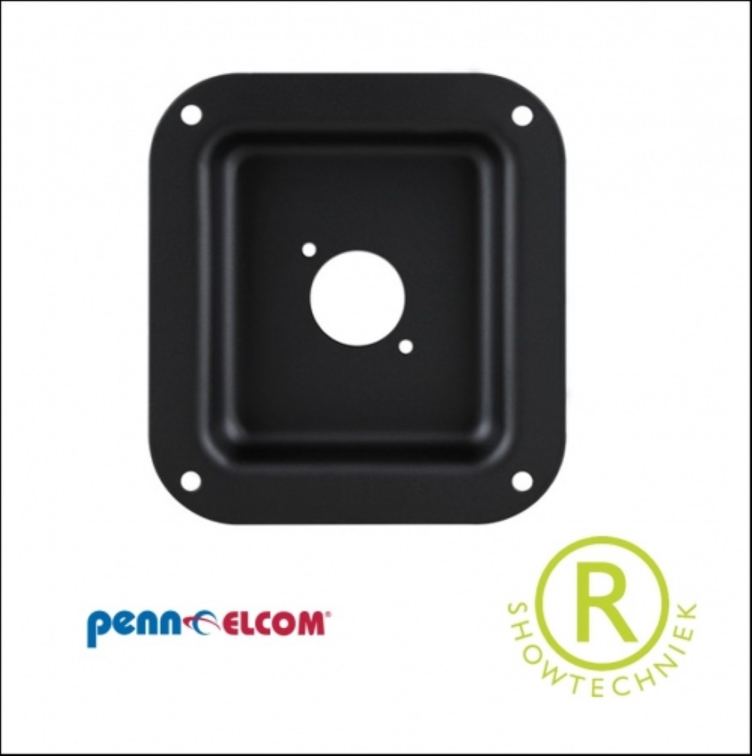Inbouwkom zwart klein staal 1 Dcon D0949k