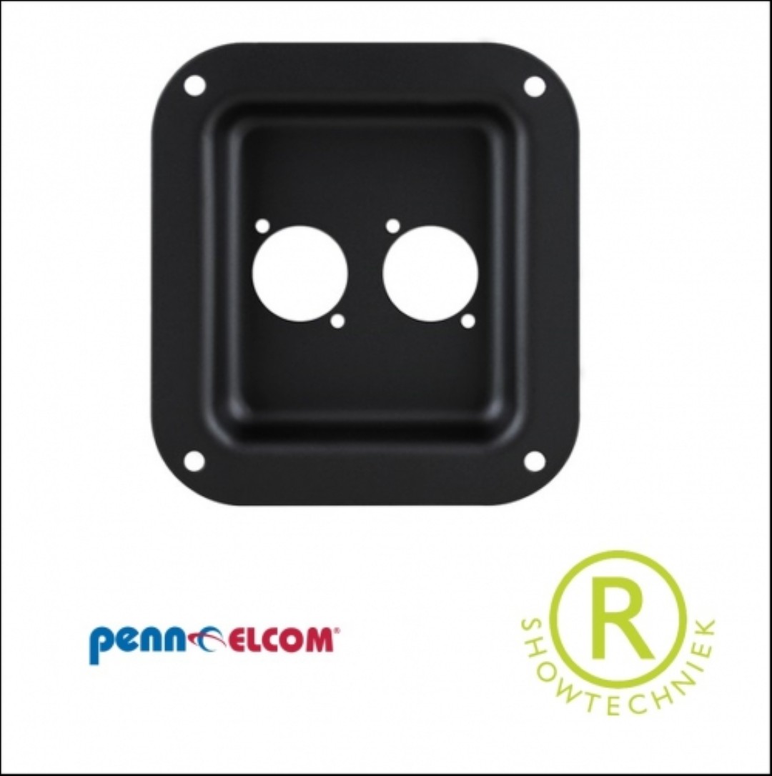 Inbouwkom zwart klein staal 2 Dcon D0947k