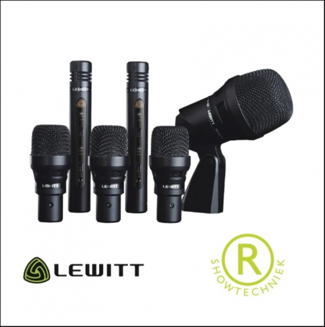 Drum en percussie microfoonset 6 delig DTP Beat Kit 6