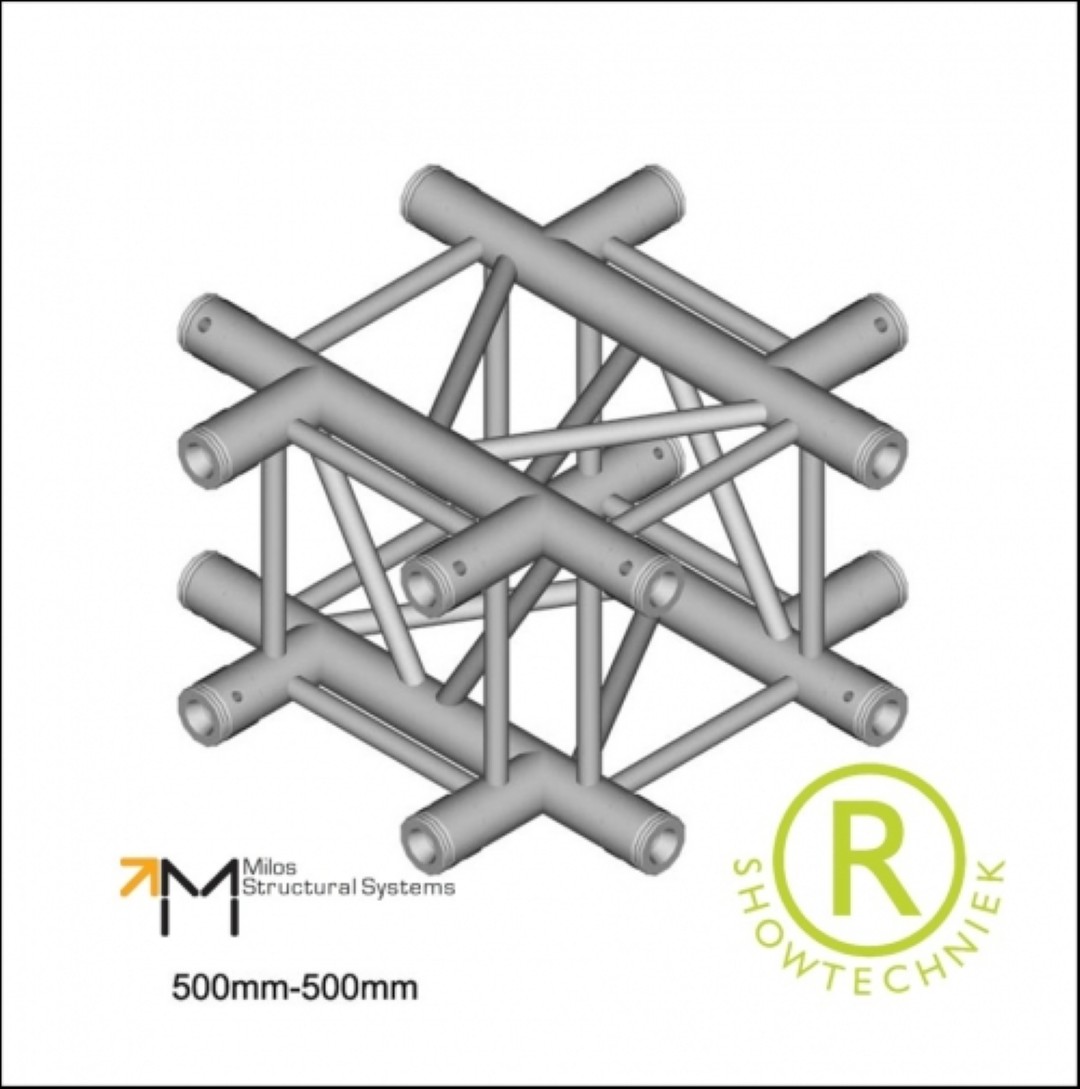 Truss huren vierkant 30er Kruising 29x29cm QTU