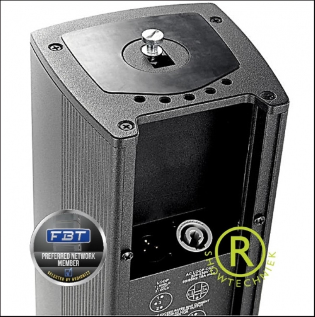 Kolom array luidspreker actief 500 watt RMS 125dB Piek zwart - Vertus CLA-604A