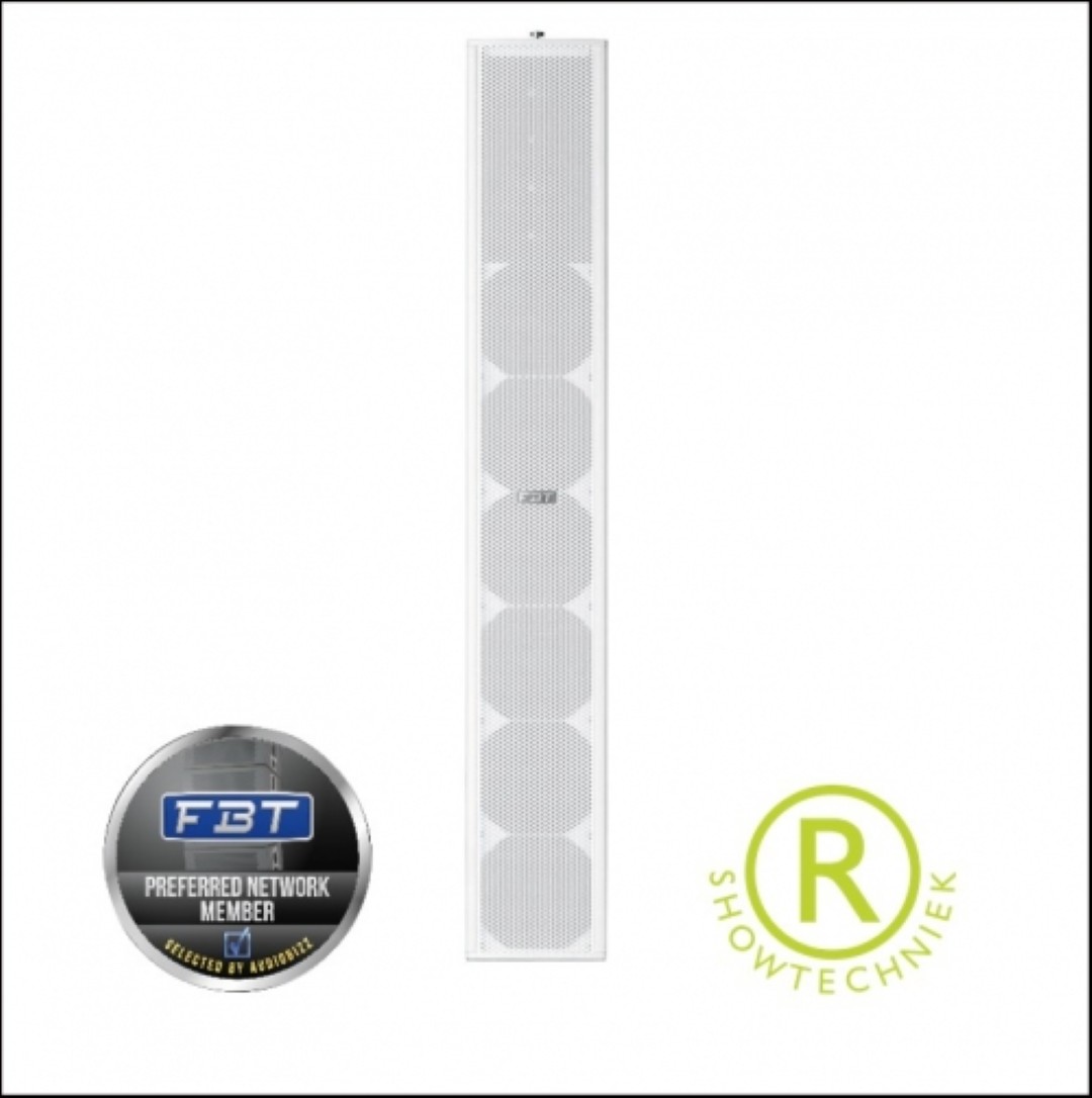 Kolom array luidspreker actief 500 watt RMS 125dB Piek wit Vertus CLA-604A