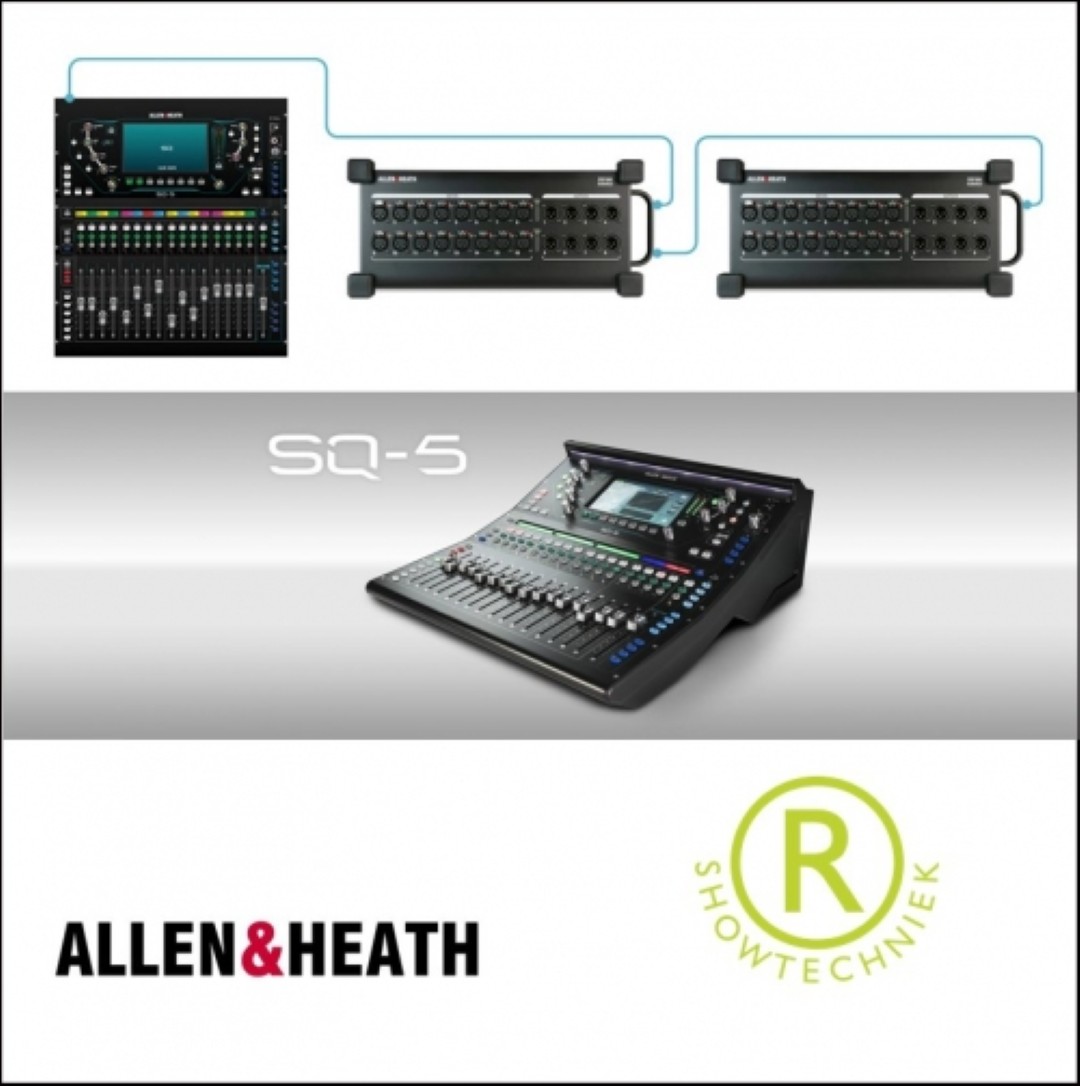 48 channel / 36 bus digital mixer SQ5 - huren
