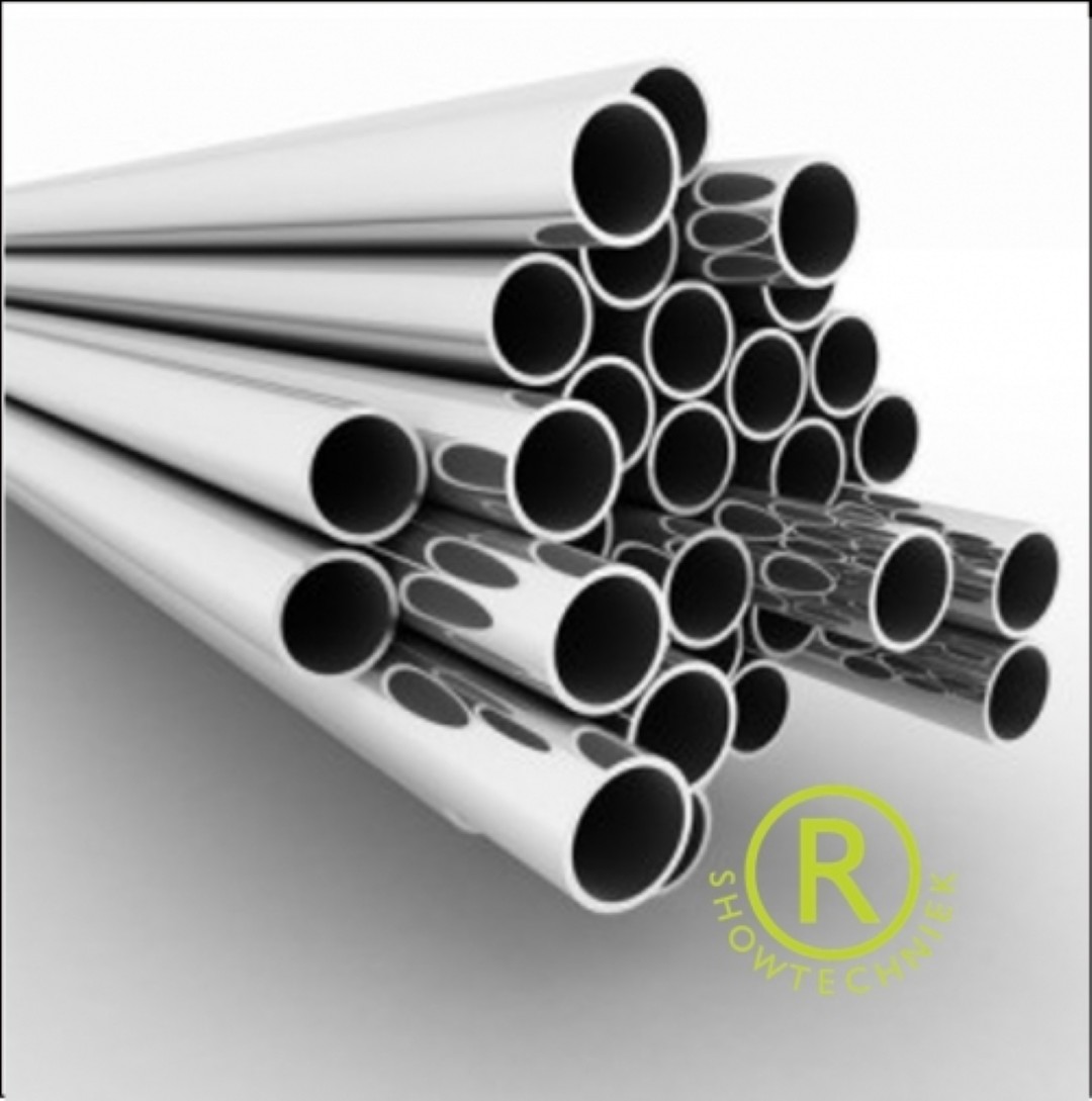 projectiescherm frame Aluminium Buis per meter buisdiameter 48mm