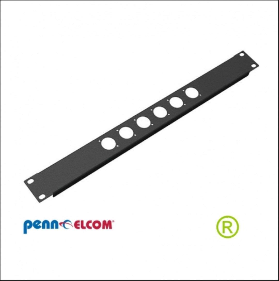 Rekpaneel voor 6 D-con chassisdelen R1269/1uk/6