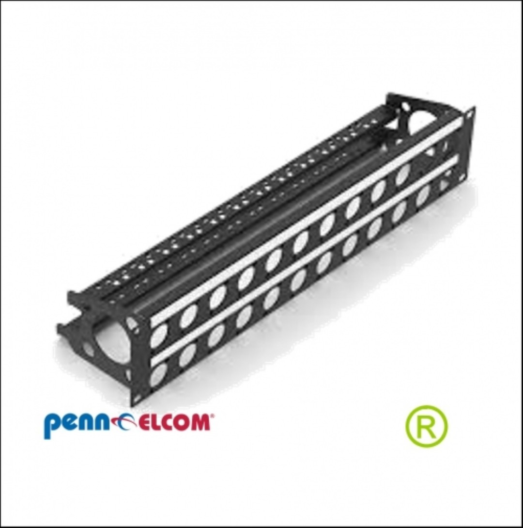 Rekpaneel 32 D-con kabelbevestiging en ID-strip R2269/2Uk/32