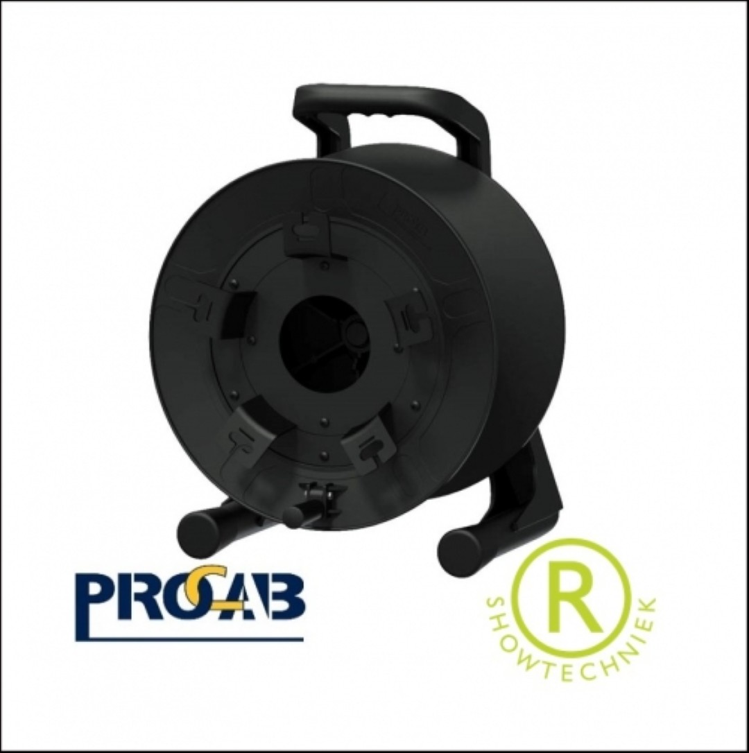 kabelhaspel leeg CDM380 380 mm x 196 mm kabel 6,5mm tot 300m.