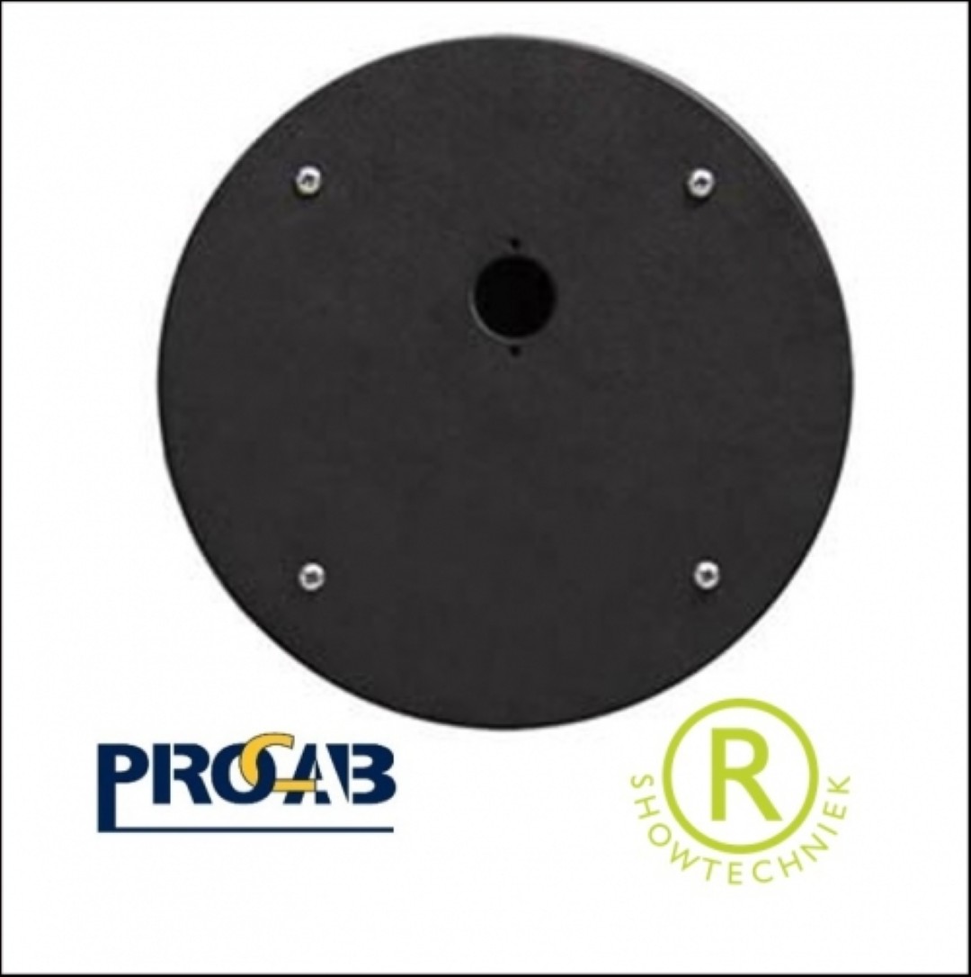 haspelplaat met 1x D-size gat CRP301