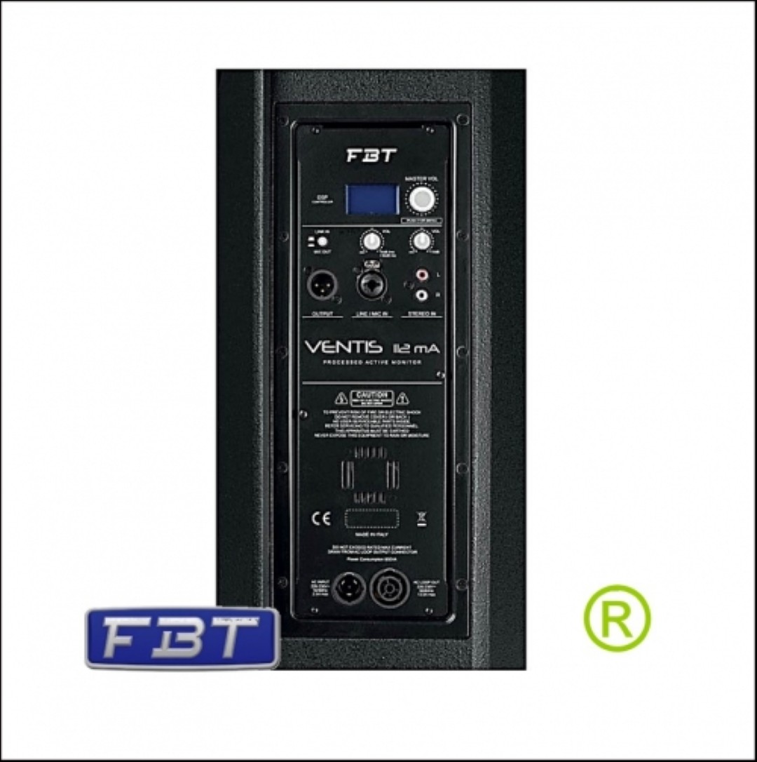 Actieve floormonitor luidspreker