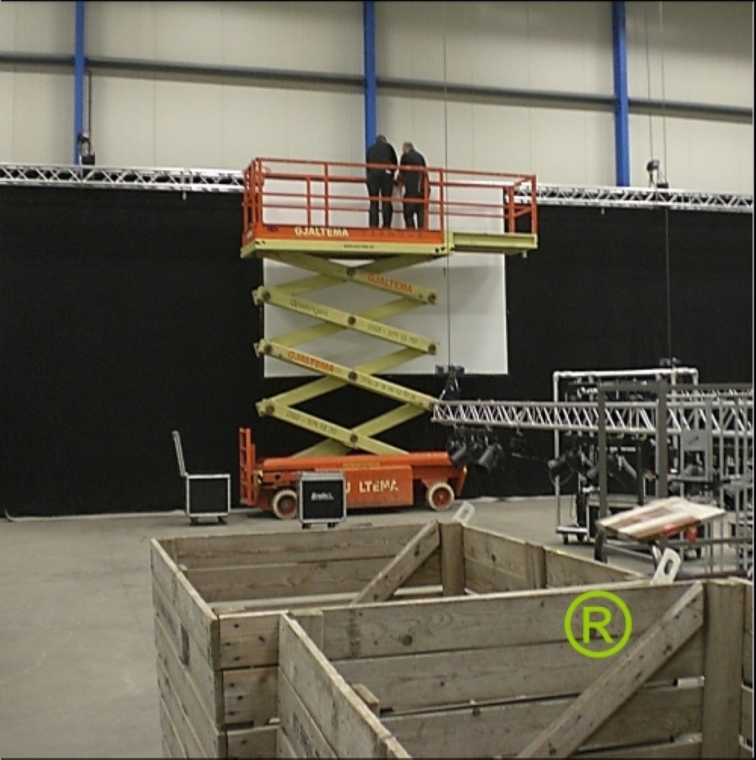 Theaterdoek huren - zwart Verdu Backdrop 800 x 550 cm hoog