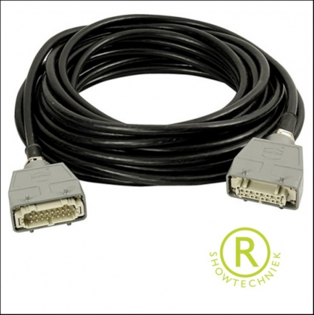 Takelcontroller huren 8 kanalen 32 amp in 8 x 16amp 4p uit