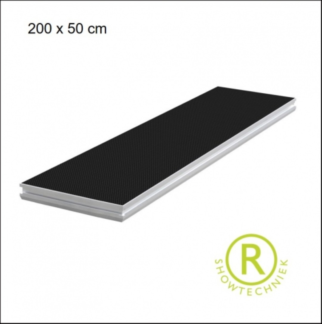 Podiumdeel huren 200 x 50 cm
