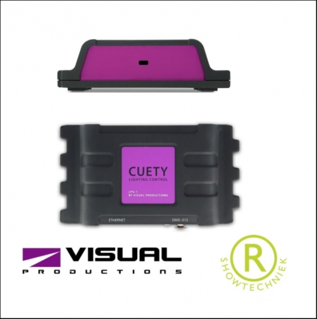 lichtbesturings-app en geheugen LPU1 Cuety 512 DMX kanalen