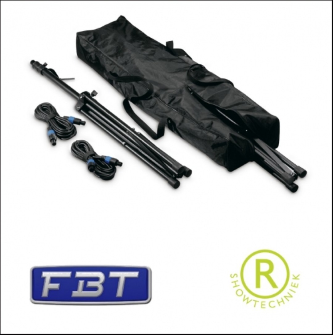 Amico 10 usb FBT Complete actieve trolley geluidset met 2toppen 1sub en mengtafel