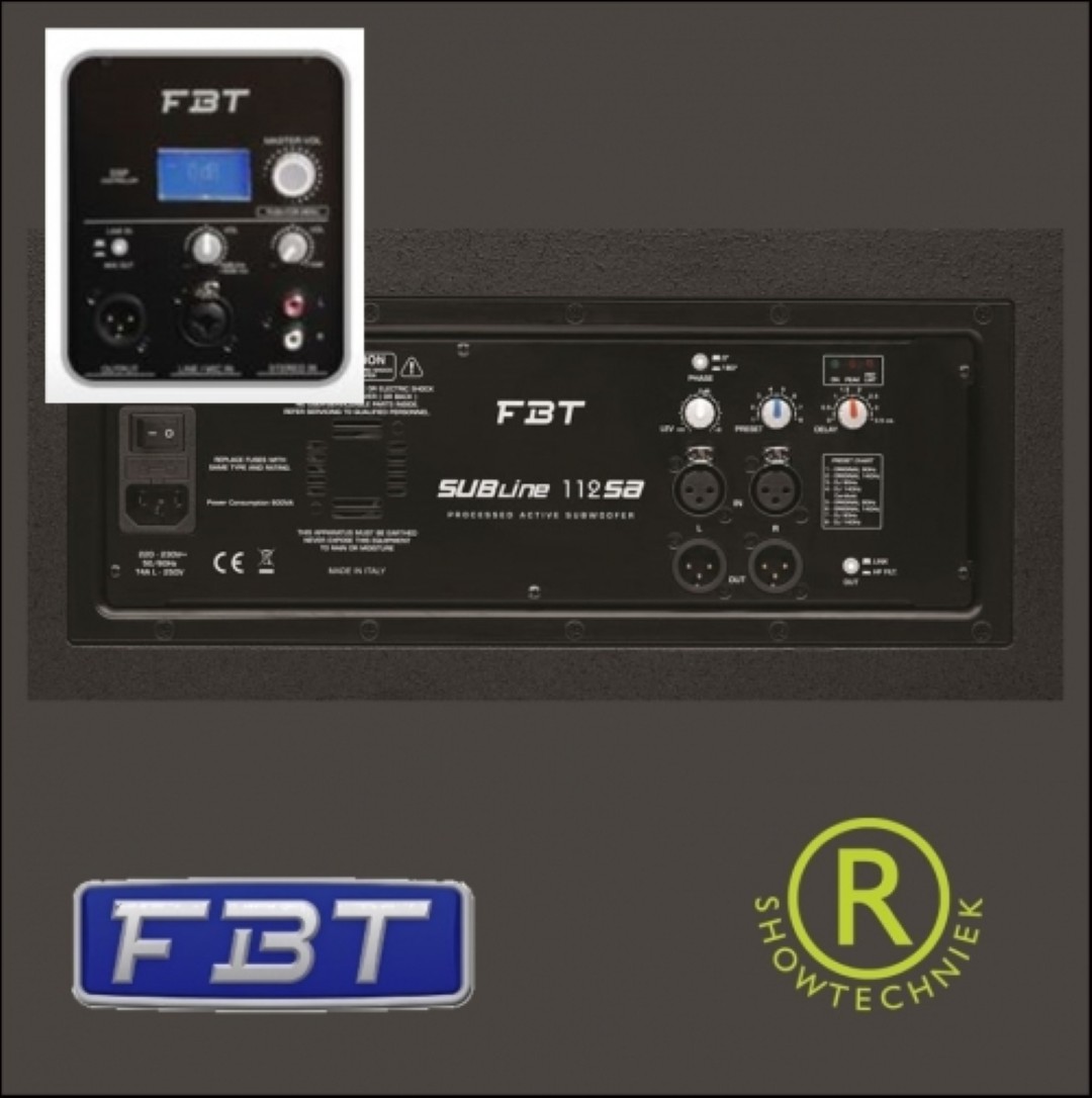 Actieve geluidsset Ventis VN2000 zeer compact PA systeem 2x1.600 watt 124dB