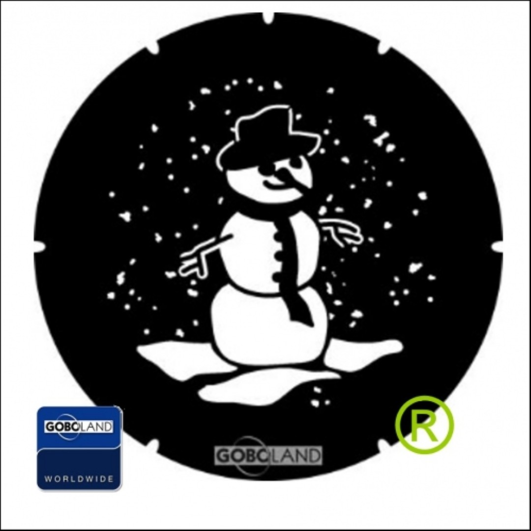Mr. Snowman Sneeuwpop Gobo 2 140 042 860 B-size