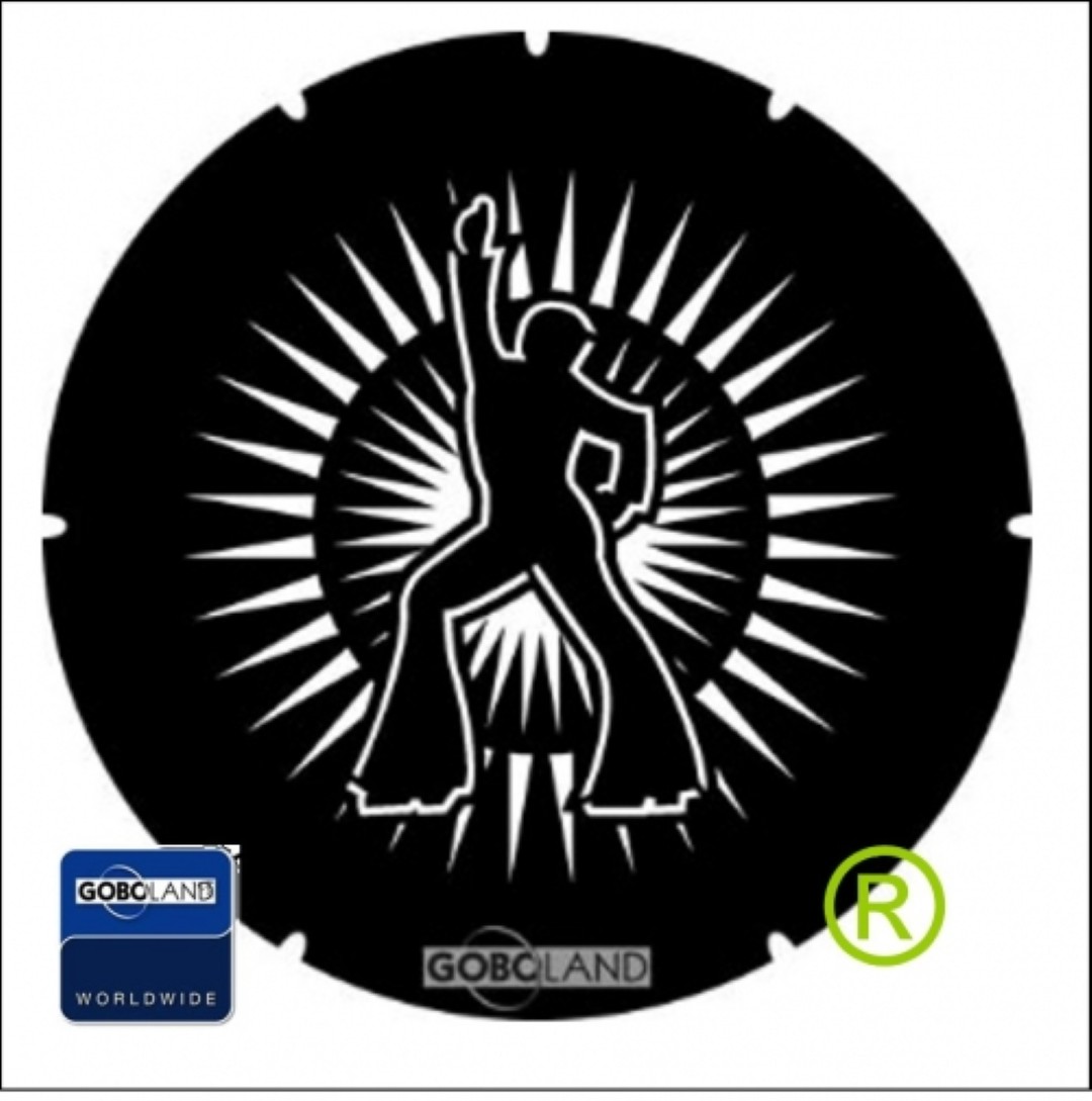 Disco Fever John Travolta Gobo A-size 2 450 016
